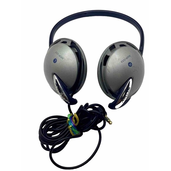 Sony Walkman Street Style Headphones Behind Neck Type - MDR-G52 - NO Foam Pads